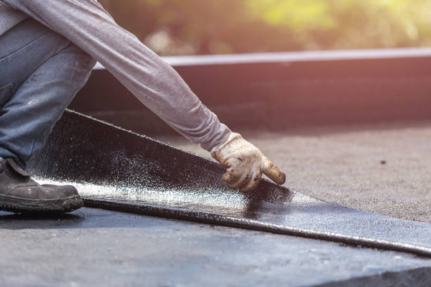 Professional Crawl Space Encapsulation technician working in Holton, MI
